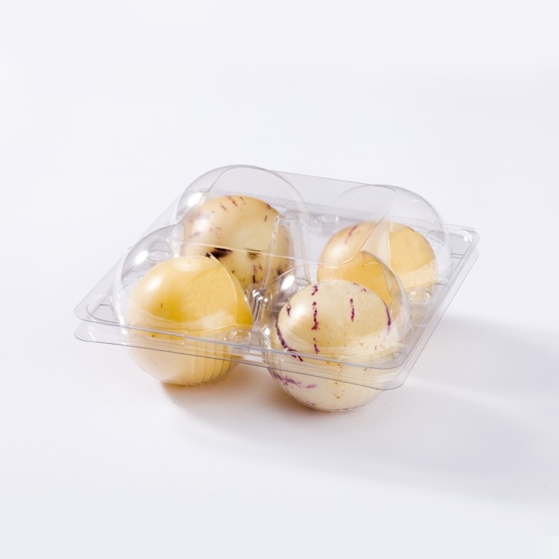XGL-04B Irregular PET Plastic Fruit Pressure Resistance  Stable Clamshell