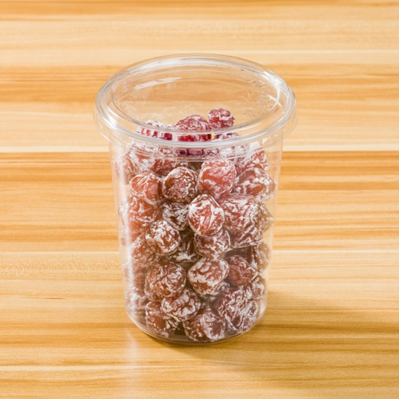 XGL-117-32OZ Large Capacity PET Fresh-Cut Fruit Dome Lid Cup