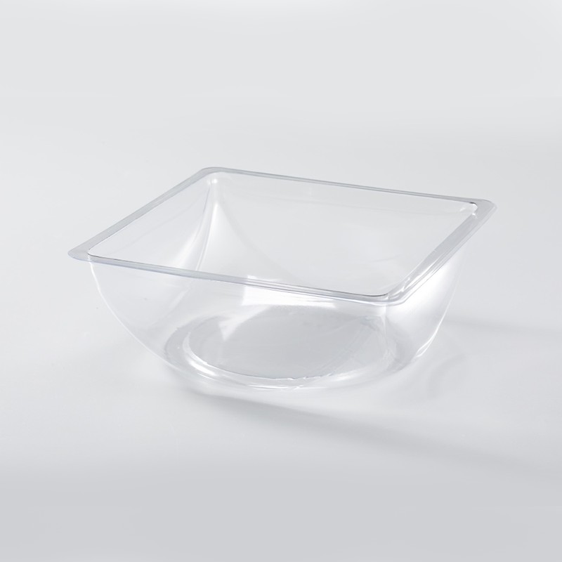 XGL-1818 PETG Heat Seal Square-Round Combo Modified Atmosphere Food Container XGL-1818 PETG Heat Seal Square-Round Combo Modified Atmosphere Food Container