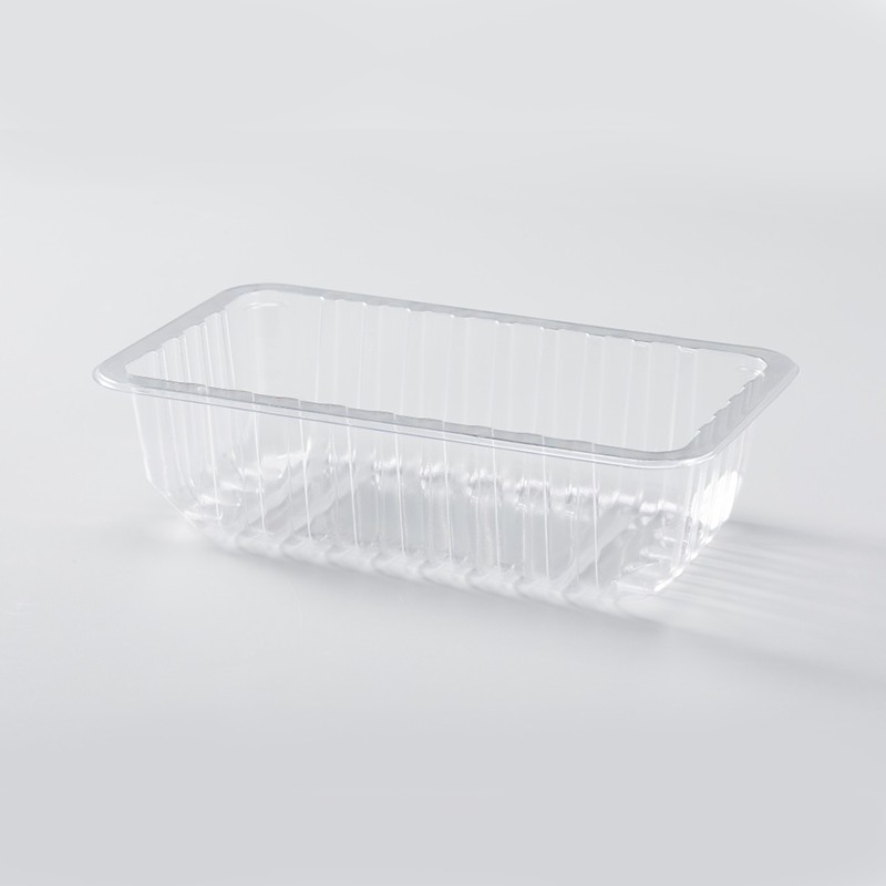 XGL-2213H6 PETG Heat Seal Reinforced Rectangular Auto-Stack Food Container