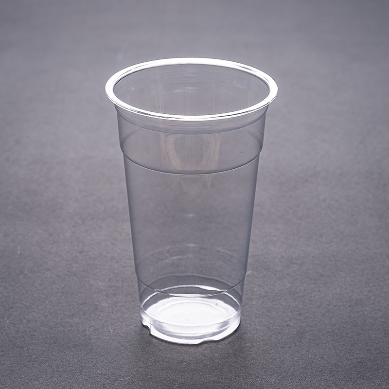 XGL-98-24oz Takeaway Disposable PET Large Beverage Cup with Direct Drinking Lid